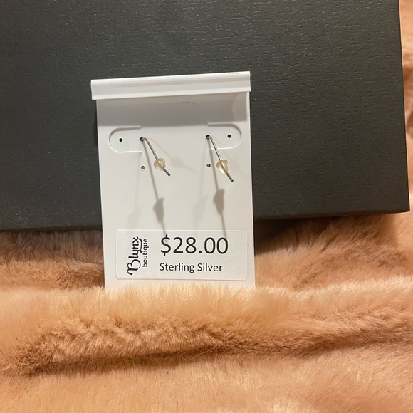 Teardrop Pendant Earrings - Picture 3 of 5